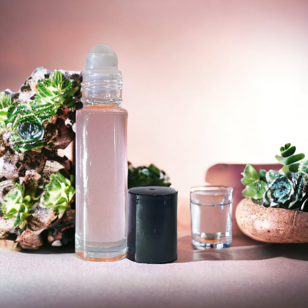 🌺Scent is floral-sweet with top notes of Bergamot and Bitter Almond.  Middle notes of Peony and Ylang-ylang.  Base notes of Vanilla and Tonka bean.     **Inspired by**  Good Girl Blush by Carolina Herrera.